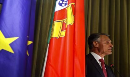 PSP: Elementos do Corpo de Intervenção entregam memorando a Cavaco Silva